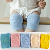 02 Pcs ( Pair ) – Soft & Protective Baby Knee Pads-Random Color