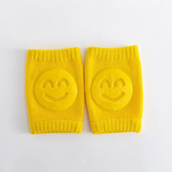 02 Pcs ( Pair ) – Soft & Protective Baby Knee Pads-Random Color