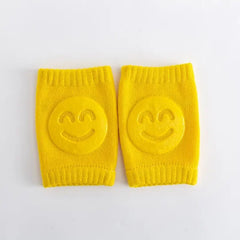 02 Pcs ( Pair ) – Soft & Protective Baby Knee Pads-Random Color