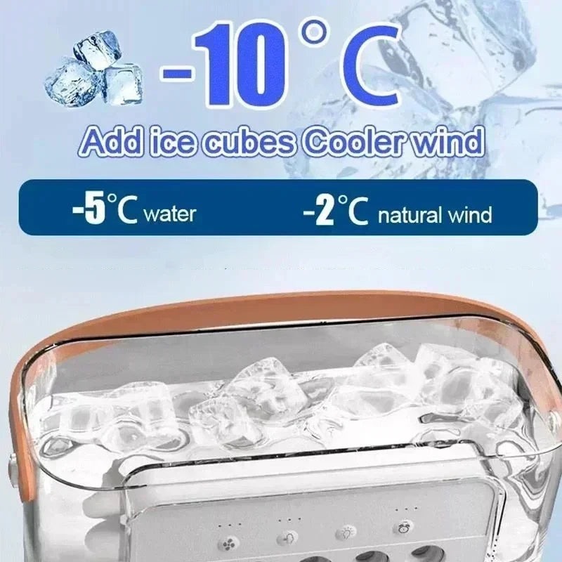 Air Conditioner Portable 3 in 1 Fan Mini Cooler Home House LED